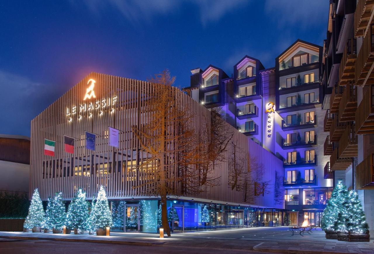 Le Massif Hotel & Lodge Courmayeur The Leading Hotels Of The World Eksteriør billede